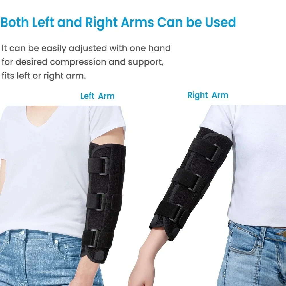 Sylong Elbow Brace for Ulnar Nerve Entrapment Cubital Tunnel Syndrome - Black Sm